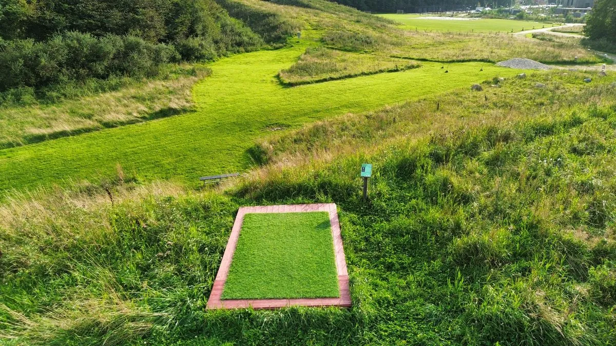 Discgolfbane design